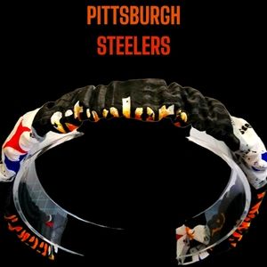 NFL Pittsburgh Steelers Scrunchie Headband and Scrunchie Set